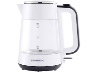 Grundig WK 5860 Waterkoker Snoerloos Wit, Zwart