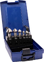 GSR 00708010 Kegelverzinkboorset 6 delig 6.3 Mm, 8.3 Mm, 10.4 Mm, 12.4 Mm, 16.5 Mm, 20.5 Mm HSS G Cilinderschacht 1 stuk(s)