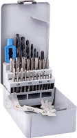 GSR 00708060 Schroefdraadsnijderset 30 delig Metrisch M3   M12 DIN 352, DIN 1814 HSS G 1 stuk(s)