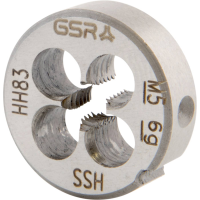 GSR B00402170 Snijsets Metrisch M5 Rechtsdraaiend DIN 223 HSS