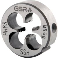 GSR B00402190 Snijsets Metrisch M6 Rechtsdraaiend DIN 223 HSS