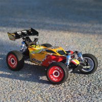 GTFANS M610 RTR 1/12 2.4G 4WD 60km/h Borstelloze RC Auto Off Road Truck Metaal Chassis Oliegevulde Schokken Aandrijfas T