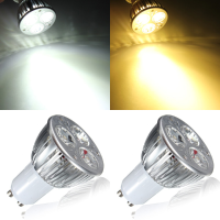 Gu10 9w White/warm White 3led Spot Light Bulb Led Lamp Light Ac85 265v