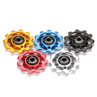 Gub Cycling Rear Derailleur Guide Wheel Bicycle Rear Mech Derailleur Pulley Wheel Aluminum Alloy 11t