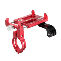 Gub G 88 Mountain Bike Aluminum Alloy Phone Holder 3.5 6.2 Inch Cell Phone Mount Telescopic Bracket