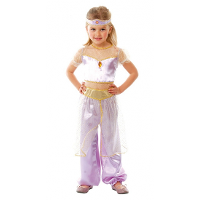 Paars Arabische prinses kostuum