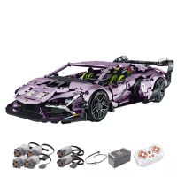 GULY 10653 voor Revuelto MOC Technologie 1/10 Creatieve Supersport Model Bouwblok Afstandsbediening Auto 2074Pcs City DI