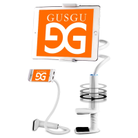 Gusgu 1.1M Long Arm Lazy Holder Flexible Clip Phone Stand Tablet Bracket For Iphone Samsung Xiaomi