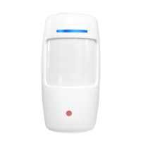 GUUDGO Wireless 433Mhz PIR Bewegingssensor Laag stroomverbruik 110 graden groothoek voor alarmsysteem