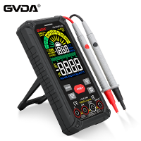 GVDA 128PLUS Slimme Digitale Multimeter 9999 counts LCD Kleurendisplay DC AC Spanning Huidige Waarheid RMS Multimetro Op