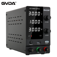 GVDA Digitale DC voeding Instelbare DC gereguleerde omschakelbare laboratoriumbankvoeding Stabilisatorspanningsregelaar