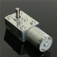 Gw370 Dc 12v 40rpm High Torque Turbo Worm Geared Motor Reducer Motor