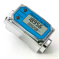 GYAGO Elektronische Turbinen stroomsensor 10 1000 L/min ±0,5% nauwkeurigheid Diesel Gasoline Water Methanol Brandstofmet