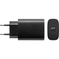 GYS USB LADEGERÄT 15W USB oplader 15 W USB A, USB C Zwart Binnen Snellader