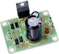 H Tronic 115576 Spanningsregelaar   printplaat