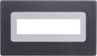 H Tronic FR 216 Frontframe Zwart Geschikt voor: LCD display 16 x 2 (b x h x d) 91 x 53 x 20 mm Kunststof