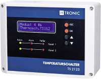 H Tronic TS 2125 Multifuctionele temperatuurschakelaar  55   125 °C