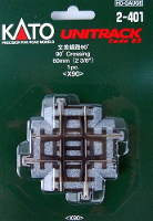 H0 Kato Unitrack 2 401 Kruising 1 stuk(s)