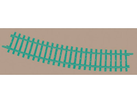 H0 MÃ¤rklin K rails (zonder ballastbed) 2232 Gebogen rails Radius R2 22.5 Â° 424.6 Mm