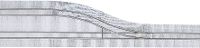 H0 Tillig Luna tramrails 87611 Zijspoor, Links 422.6 Mm