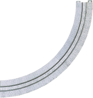 H0 Tillig Luna tramrails 87761 Gebogen rails PK1 90 Â° 204 mm