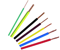 H07V K 1x2,5 schwarz Leidingdraad 100 m