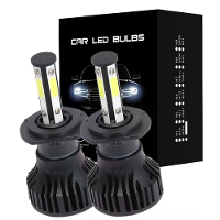H1 / H3 / H4 / H7 / 9005 / 9006 Paar Auto LED Koplamp 6500K Wit 12V 16000LM/Set Auto Koplampen IP67 Waterdicht Niveau