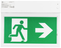 H1 Solutions 1016 LED vluchtwegverlichting Rechts, Links, Naar beneden