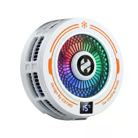 H7 Slim Semiconductoren Telefoonkoeler Radiator met Ai intelligent temperatuurregeling digitaal display RGB licht magnet