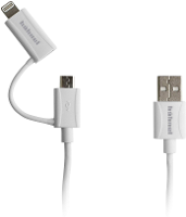 HÃ¤hnel Fototechnik 2in1 Micro USB, Lightning 10006520 Laadkabel