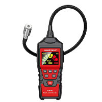 HABOTEST HT601A Aardgaslekdetectieapparaat 50 1000PPM Methaan Brandbaar Gas Auto Zero Geluidloze Zichtbare Alarm Flexibe