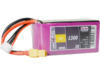Hacker LiFe accupack 9.9 V 1300 mAh Aantal cellen: 3 30 C Softcase XT60