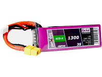 Hacker LiPo accupack 11.1 V 1300 mAh Aantal cellen: 3 25 C Softcase XT60