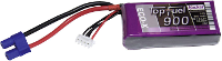 Hacker LiPo accupack 11.1 V 900 mAh Aantal cellen: 3 25 C Softcase EC3