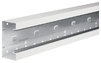 Hager BRS6513019016 Kabelgoot Onderdeel (l x b) 2000 mm x 130 mm Wit 2 m