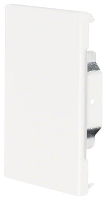 Hager BRS8513069016 Eindstuk (b x d) 130 mm x 83 mm Wit 1 stuk(s)