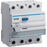 Hager CFA440D CFA440D Aardlekschakelaar 4 polig 40 A 0.3 A