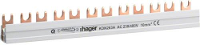 Hager KDN263A Faserail Grijs 63 A 1 stuk(s)