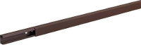Hager LF2002008014 Kabelgoot Kabelgoot voor elektrische installaties (l x b x h) 2000 x 19 x 20 mm Bruin 1 stuk(s)