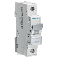 Hager MCN102 Zekeringautomaat 1 polig 2 A 400 V