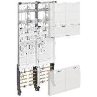 Hager ZK3EN28 ZK3EN28 Compleet paneel Opbouw (op muur) Aantal rijen: 0 Inhoud: 1 stuk(s)