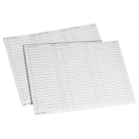 Hager ZZ90A Hager ZZ90A markeringsvellen universele stroomkringtabel DIN A4 10 stuks Schrijfvellen Wit 1 stuk(s)