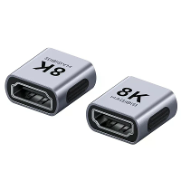 Hagibis AH30 HD Koppeling 8K HD 2.1 Vrouwelijk naar Vrouwelijk Connector Verlengkabel Adapter voor HDTV Monitor Laptops