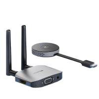 Hagibis G6W Kits Draadloze HD video weergave dongle Zenderontvanger HD extender adapter TV dongle 1080P voor Monitor Pro