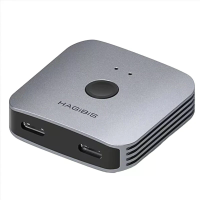 Hagibis QHQ01 USB C schakelaar Bi directioneel USB C splitsing 1 in 2 uit / 2 in 1 uit Schakelaar 10 Gbps 100 W voor lap