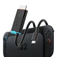 HAGiBiS TCH10 USB C naar HD kabel 4K60Hz videokabel ondersteunt PD100W snel opladen 2M lang plug and play eARC voor Swit