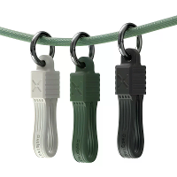 Hagibis UCD5G Draagbare USB 4 Kabel met Sleutelhanger 240W 40Gbps USB C naar Type C Kabel Ondersteuning PD3.1 Snelladen