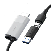 Hagibis UHC10 4K USB 3.0 Videocapturekaart HD naar USB A/Type C capture kabel met PD100W voeding en 1080P capturegame li