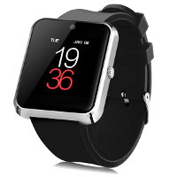 Haier V1 240*240 1.54 Inch Ips 2.5D Glass Mtk2502c Bluetooth 4.0 380 Mah 0.3Mp Camera Smart Watch