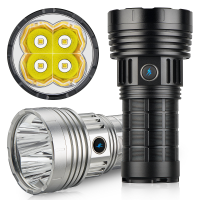 HAIKELITE HG50 4 * G50 LED Krachtige 21700 Zaklamp Type C Oplaadbare Krachtige Draagbare LED Zaklamp voor Outdoor Wandel